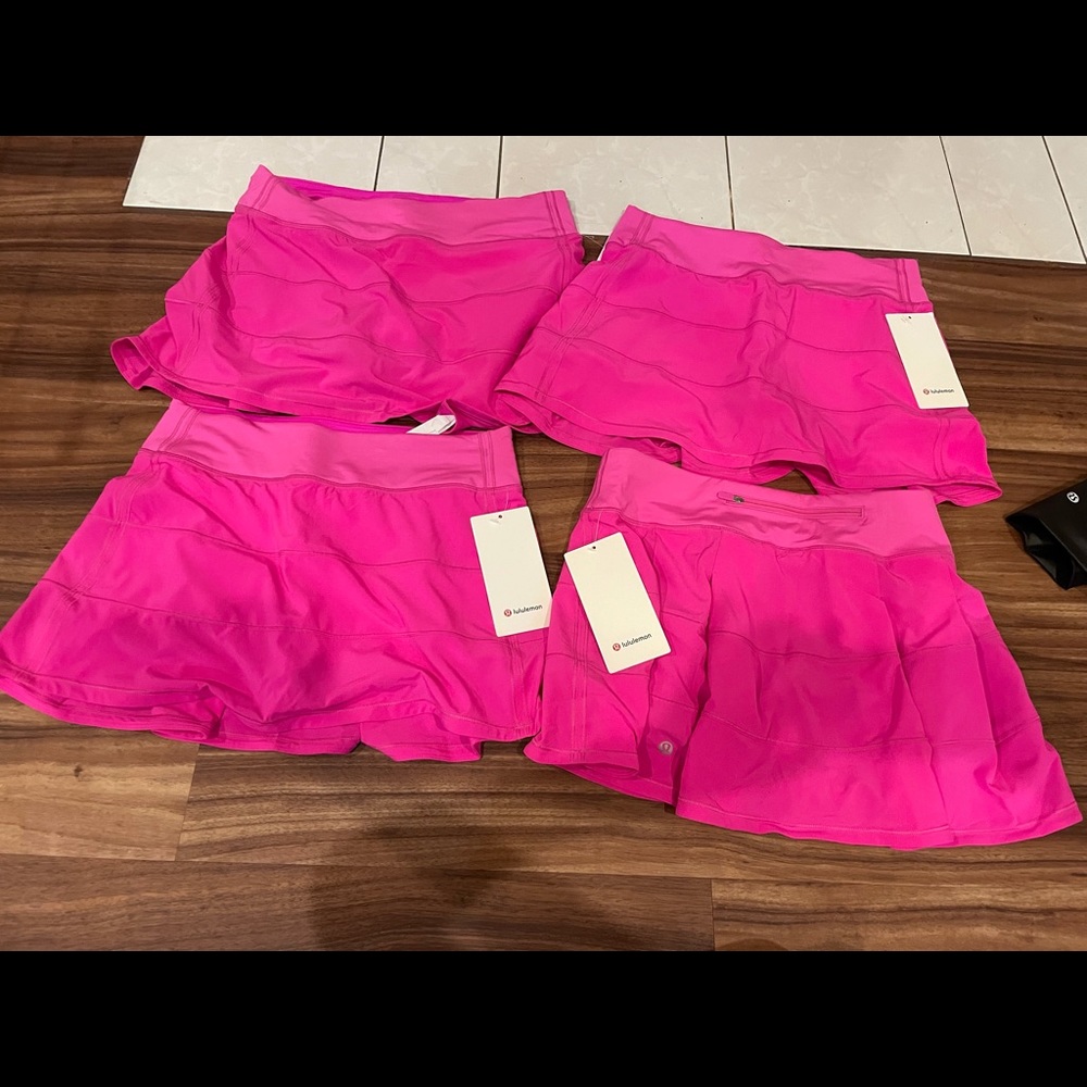 Lululemon skirt pow pink